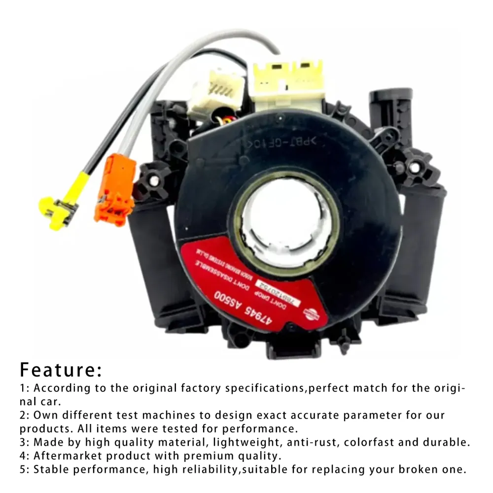 2004-2008 Nissan Maxima Klokveer + Stuurhoeksensor 47945-AS500 47945AS500