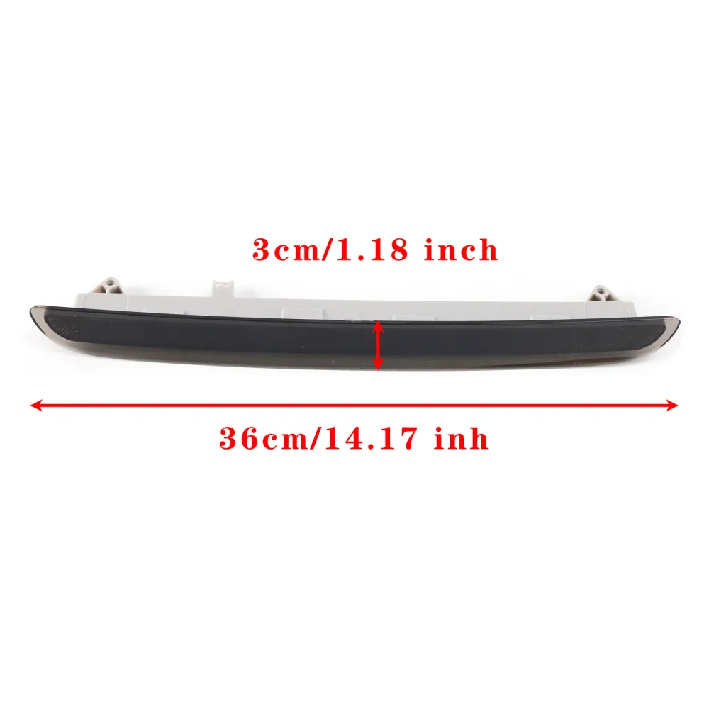 2004-2013 AUDI A3 S3 RS3 8P Sportback Achter derde 3e rem-stoplicht BLK