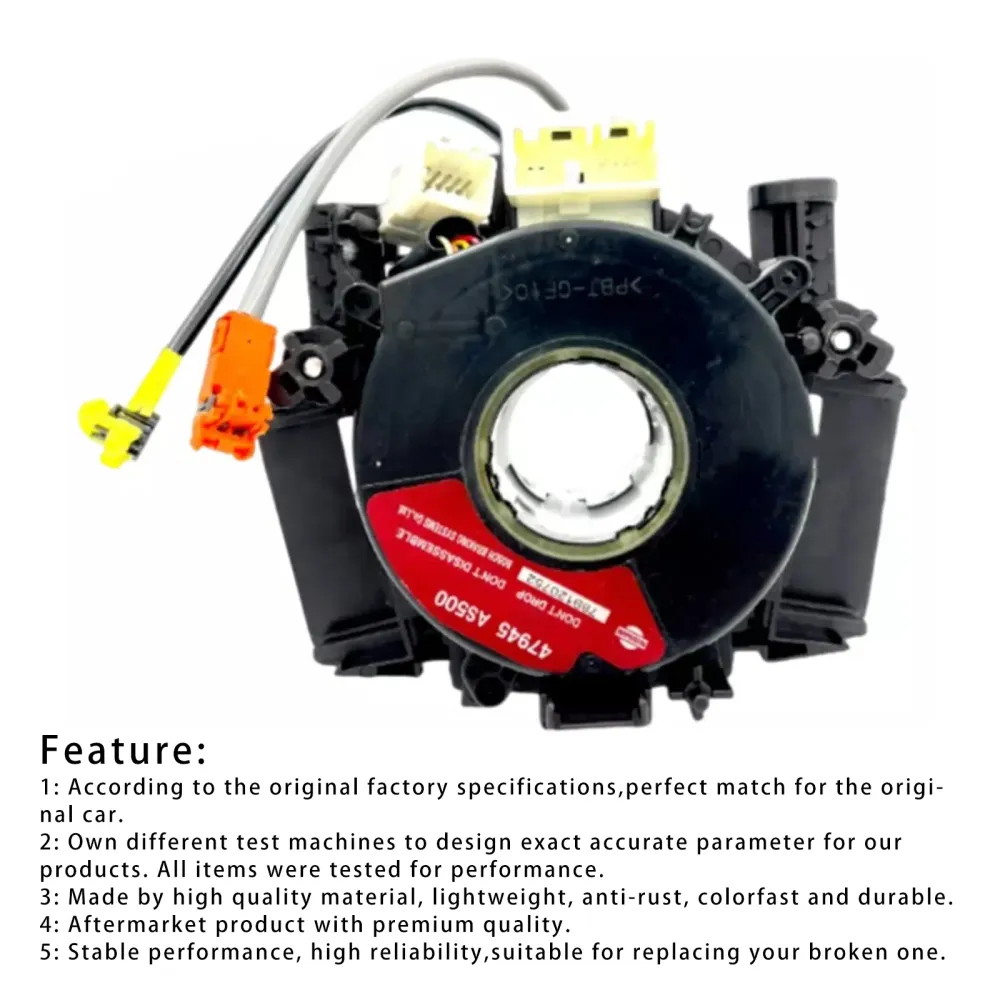 2004-2015 Nissan Armada Klokveer + Stuurhoeksensor 47945-AS500 47945AS500