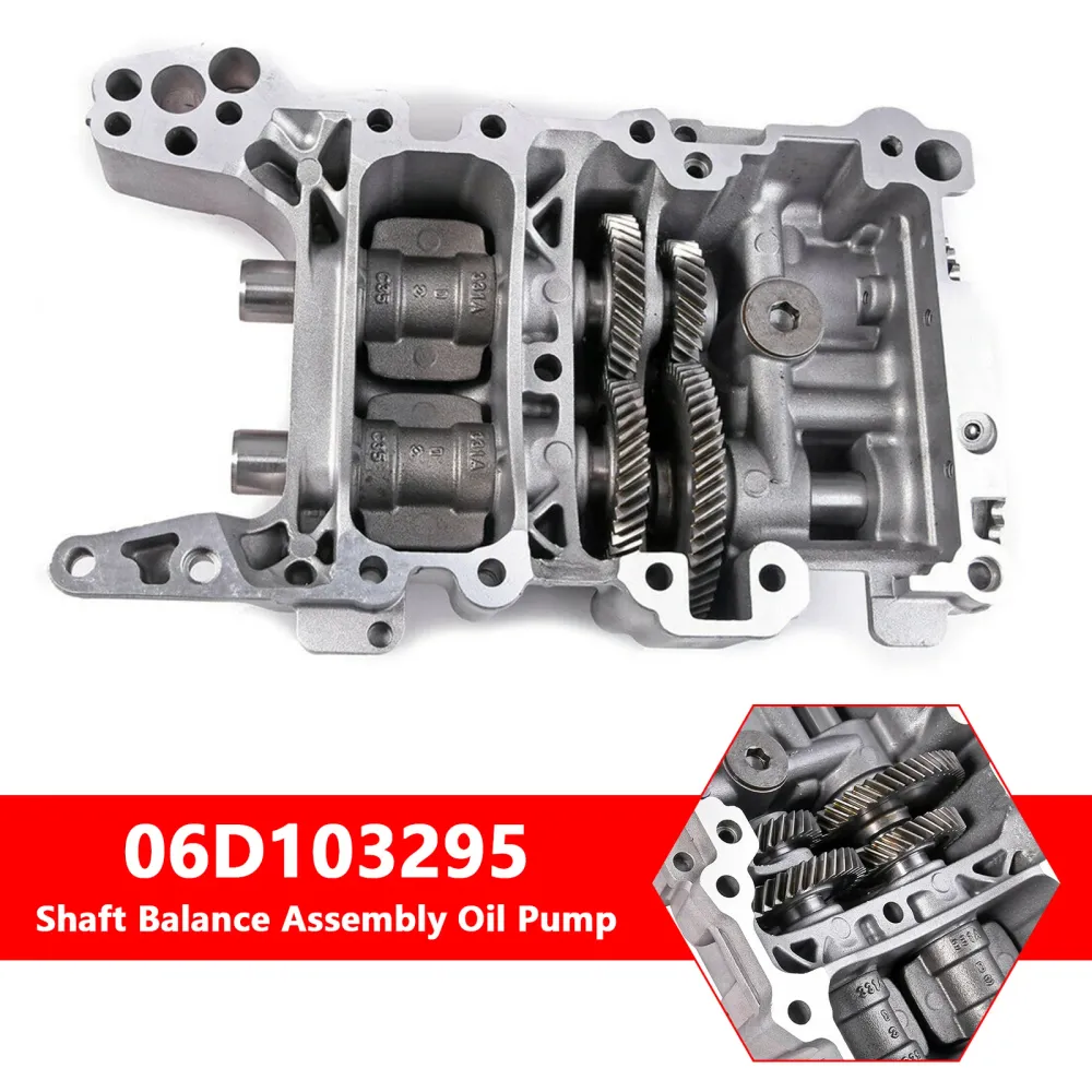 2005-2008 Volkswagen Golf (MK5) 2.0 FSI 110 kW (150 pk) Asbalansassemblage Oliepomp 06D103295 06B103535G (Kopie)