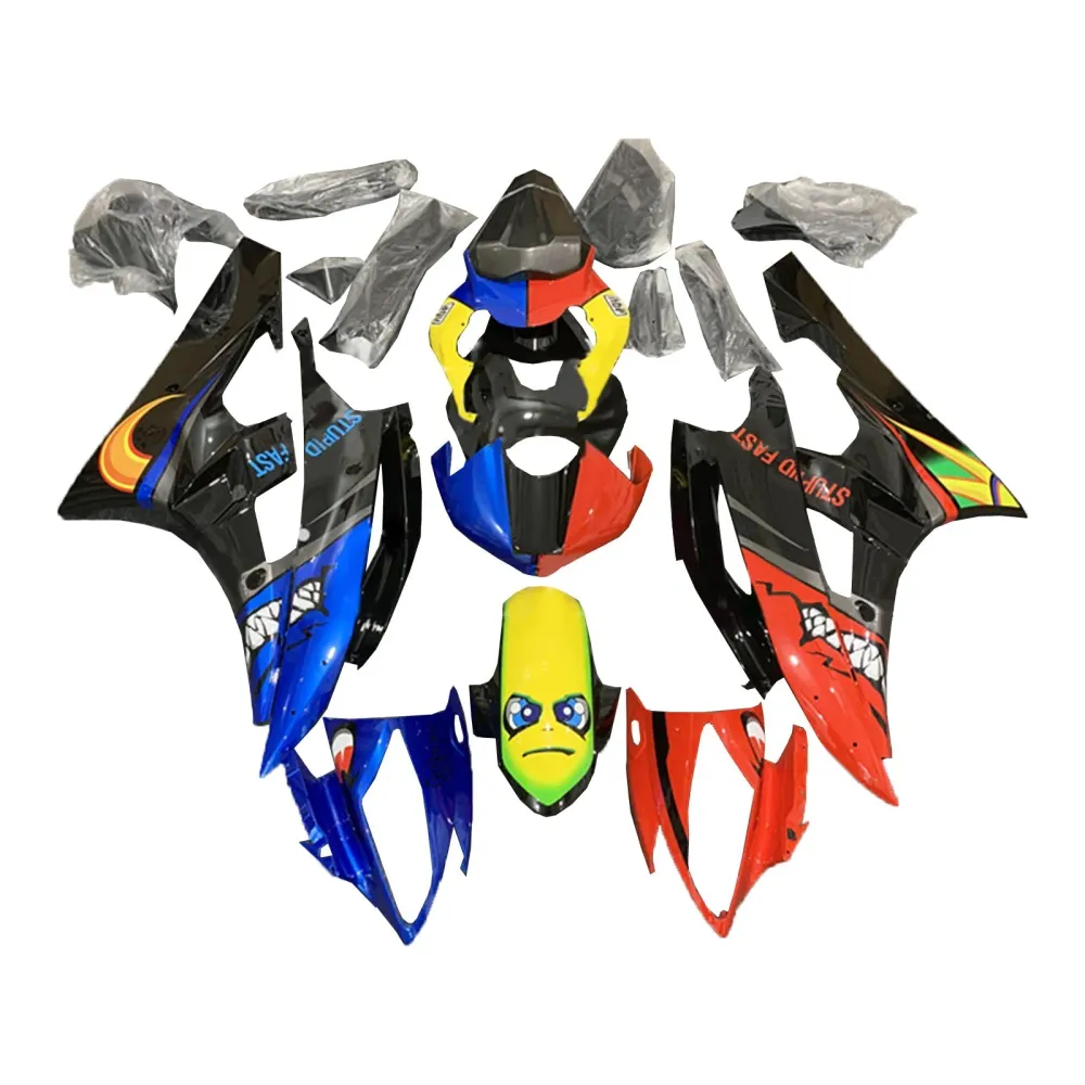 2006-2007 Yamaha YZF 600 R6 kuipset carrosserie kunststof ABS