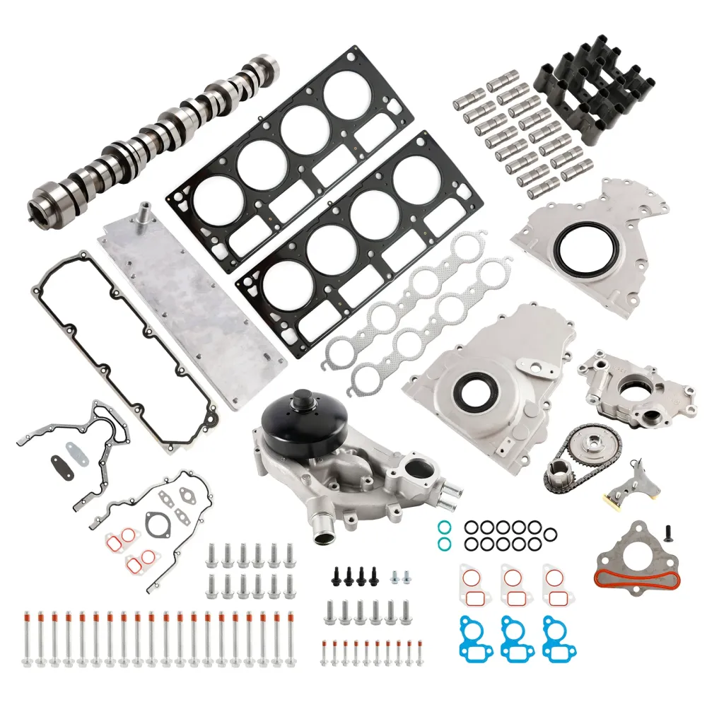2006-2008 CHEVROLET TRAILBLAZER 5.3L 5328CC 325CID V8 OHV NON AFM DOD Cam Lifter Kit met Valley Cover 12646386 12499225