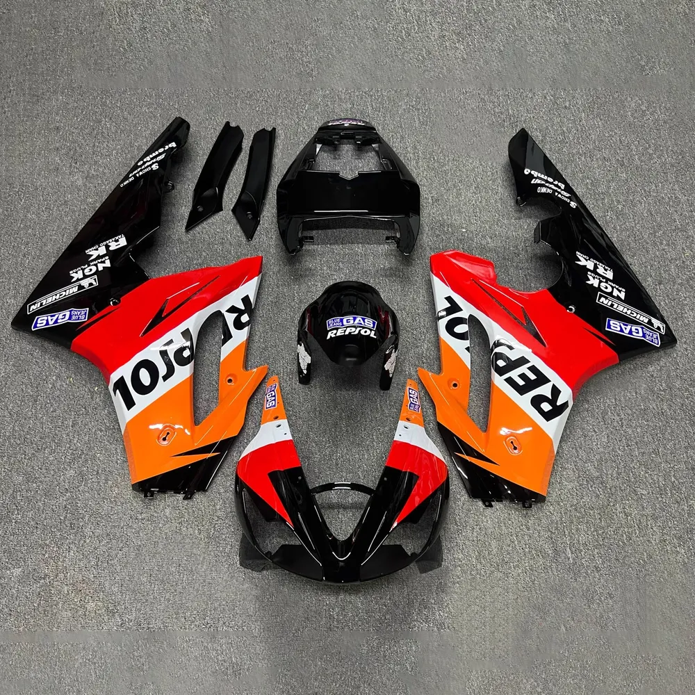 2006-2008 Triumph Daytona 675 Injectiekuipset Carrosserie Kunststof ABS