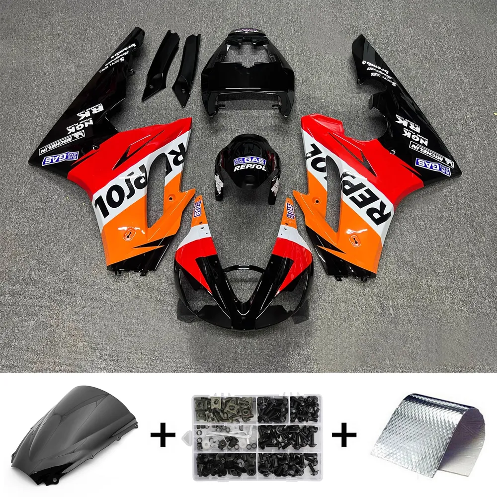 2006-2008 Triumph Daytona 675 Injectiekuipset Carrosserie Kunststof ABS