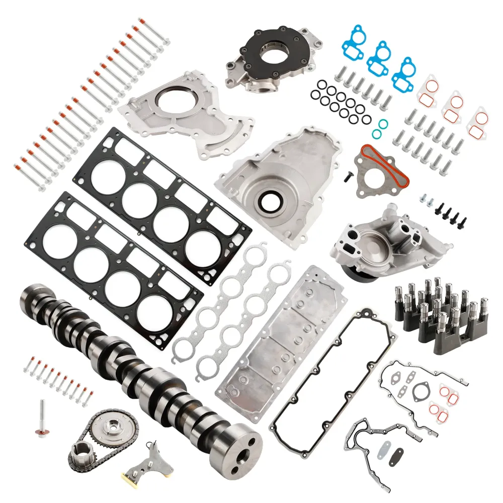 2007-2009 GMC YUKON XL 1500 5.3L 5328CC 325CID V8 OHV NON AFM DOD Cam Lifter Kit met Valley Cover 12646386 12499225