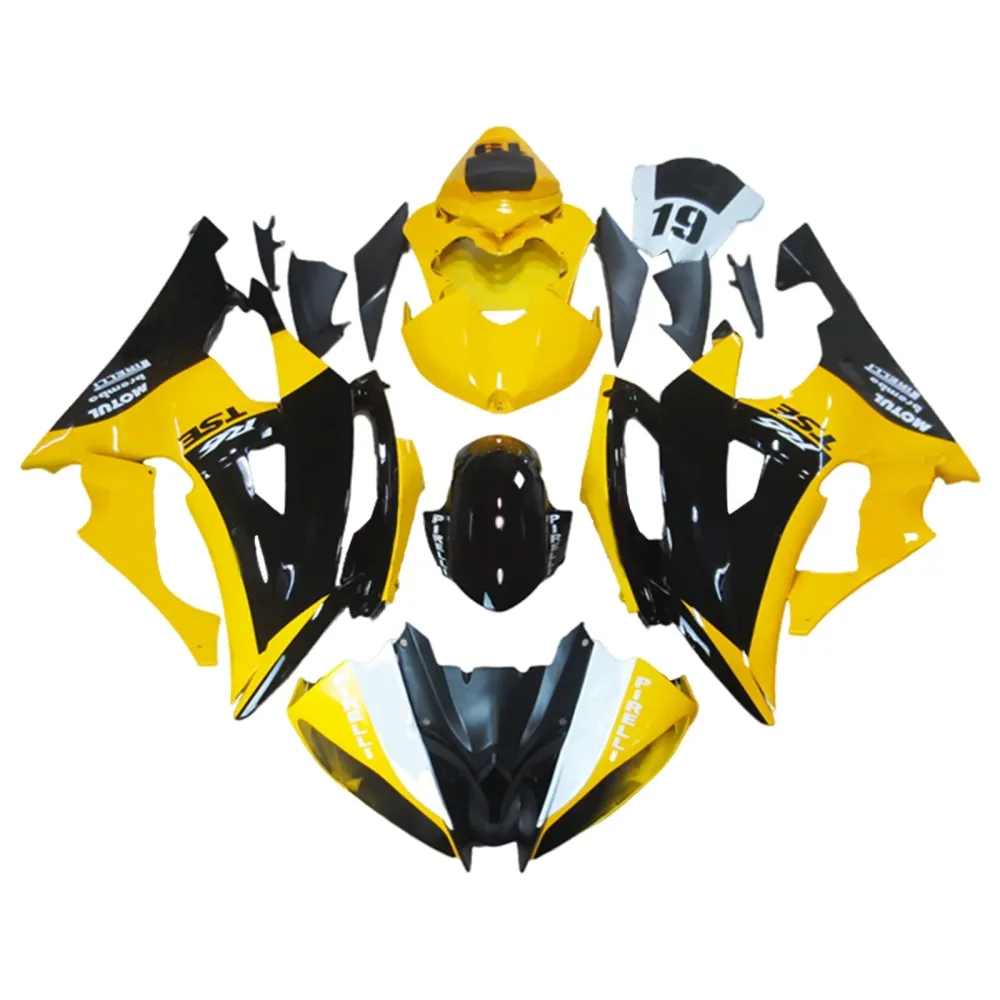2008-2016 Yamaha YZF 600 R6 kuipset carrosserie kunststof ABS