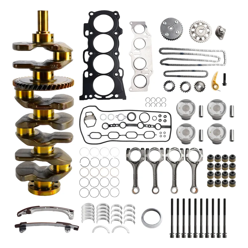 2009-2010 Toyota Corolla XRS 2AZ-FE 2.4L motorrevisie, revisieset met krukasstangen, timingset
