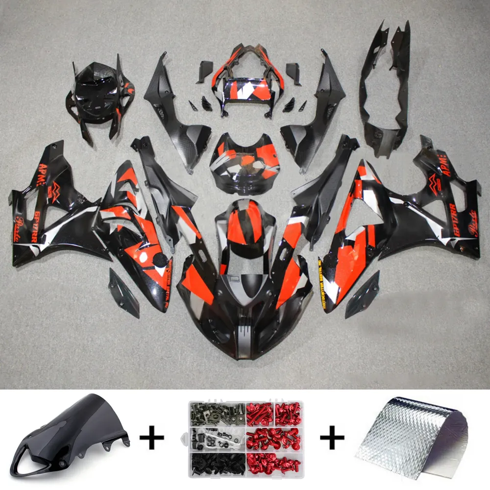 2009-2014 BMW S1000RR Injectiekuipset Carrosserie Kunststof ABS