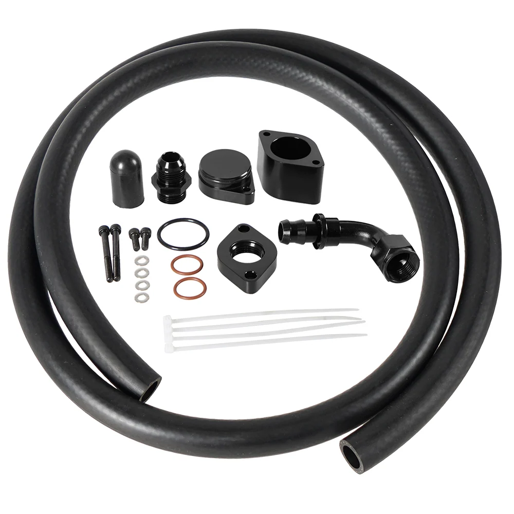 2011-2024 Ford F350 6.7 Powerstroke CCV Reroute Kit + CCV Baffle interne opvangbak