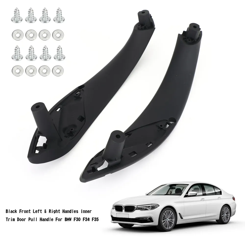 2012-2015 BMW 335i Basis Zwart Voorzijde L+R Handgreep Binnendeur Trekhandgreep 51417279311 51417279312