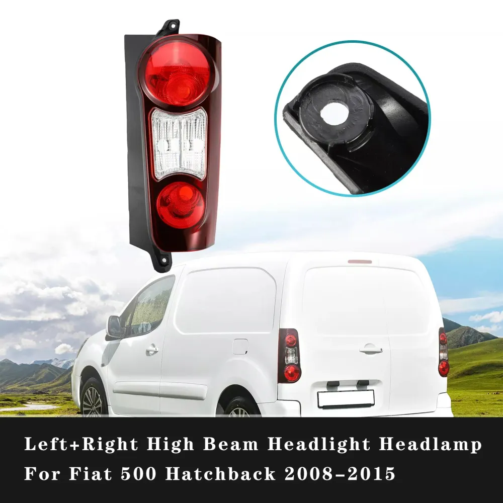 2012-2019 Peugeot Partner Mk2 bestelwagen (modellen met schuurdeuren) Lensbehuizing linkerzijde achterlicht 9677205580