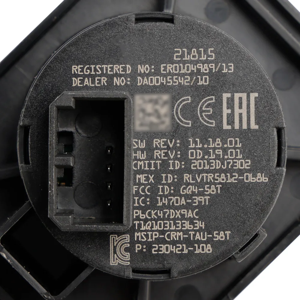 2014-2018 Jeep Cherokee Start/Stop-motorcontactschakelaar 1VB70DX9AC