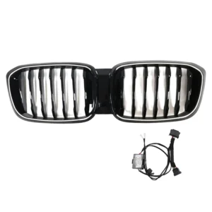 2018-2021 BMW X4 G02 Pre-Facelift Glanzend Zwart Front Nier Mesh Grill Grille 51138469959 51138469960