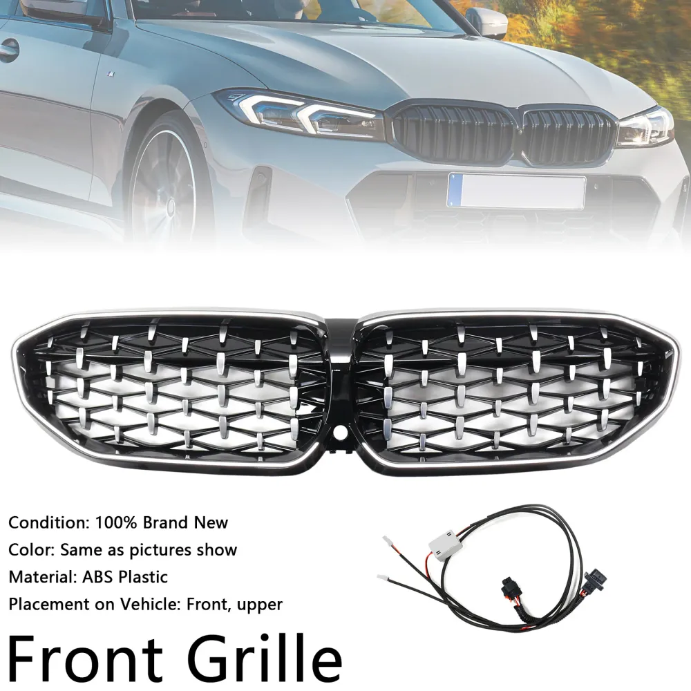 2019-2022 BMW 3-serie G20 Chorme Diamond Niergrille Grill 51138072085