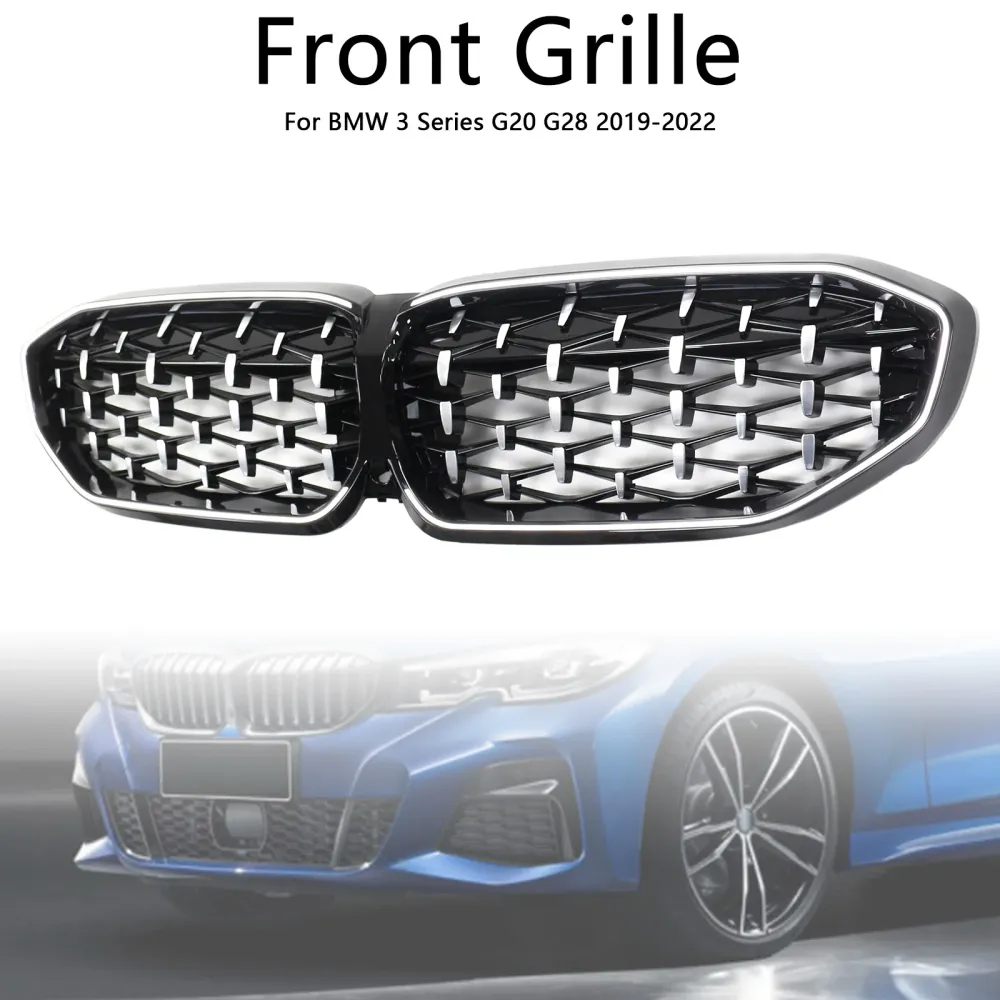 2019-2022 BMW 3-serie G20 Chorme Diamond Niergrille Grill 51138072085
