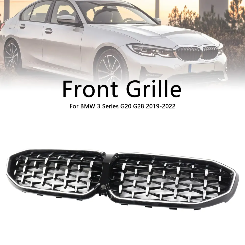 2019-2022 BMW 3-serie G20 Chorme Diamond Niergrille Grill 51138072085