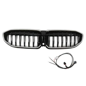 2019-2022 BMW 3 Serie G20 Glanzend Zwart Niergrille Grill 51138072085