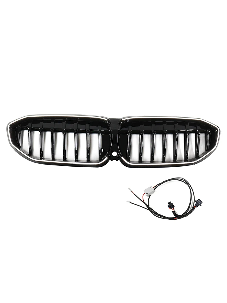 2019-2022 BMW 3 Serie G20 Glanzend Zwart Niergrille Grill 51138072085