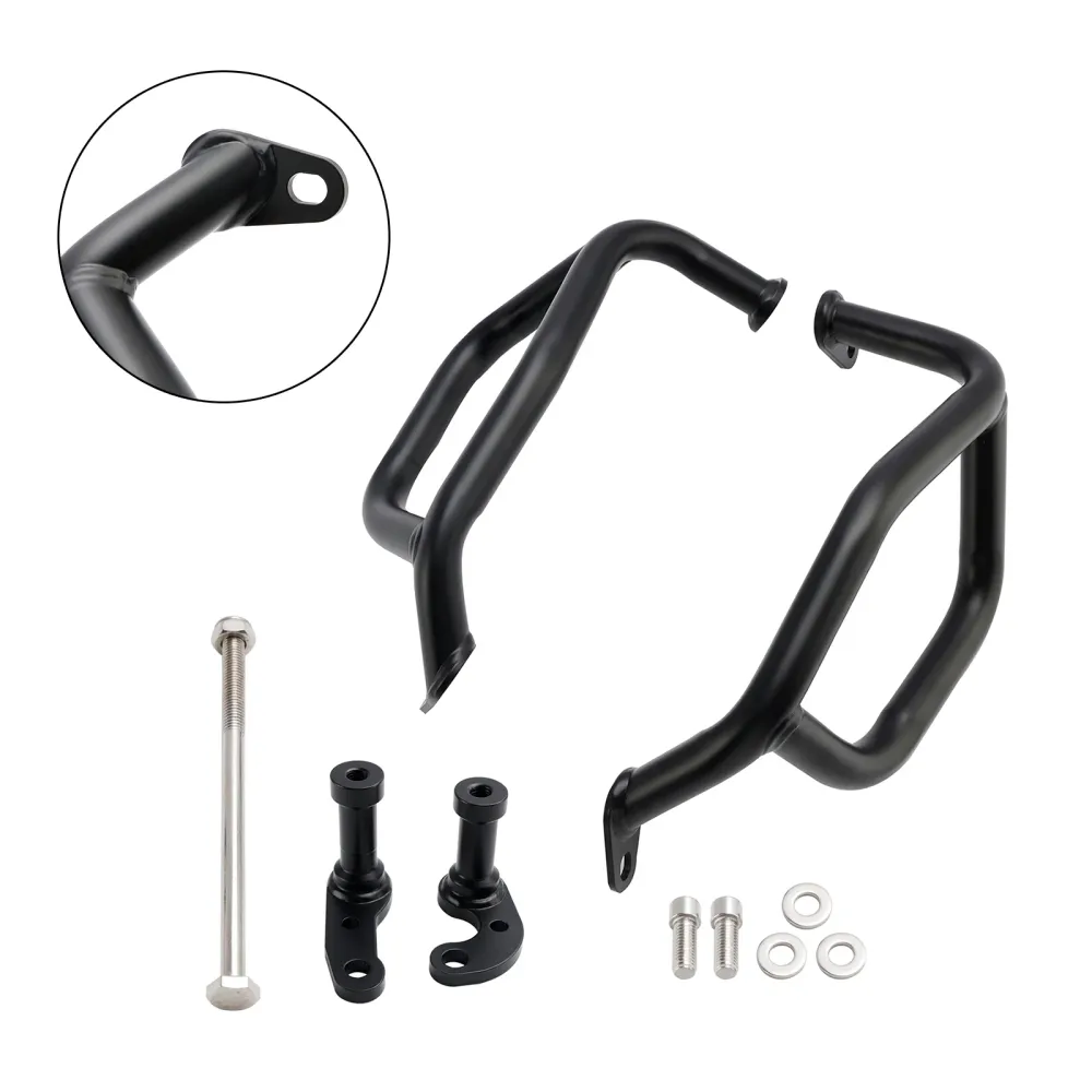 2024 Honda NX500 Engine Protect Guard Frame onderste valbeugel Zilver