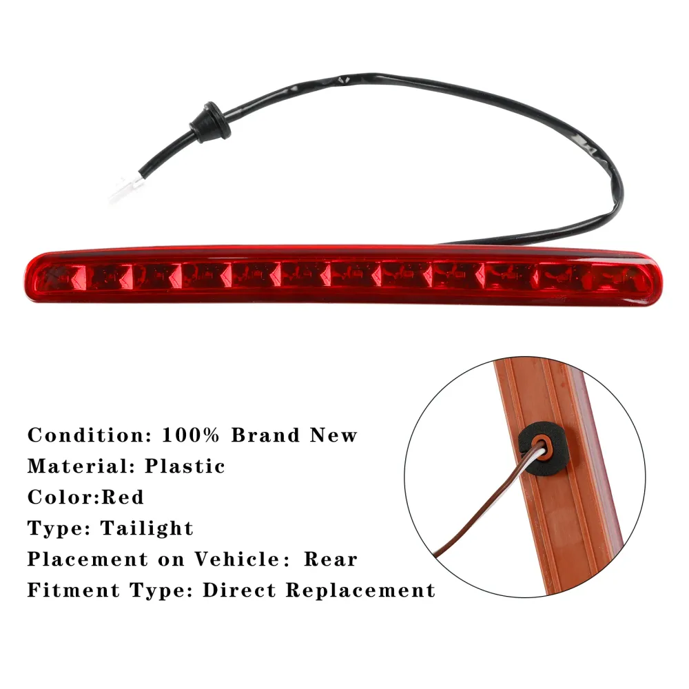 Achter hoog gemonteerde rem-stoplichtlamp voor FIAT 500 CONVERTIBLE 2009-2018