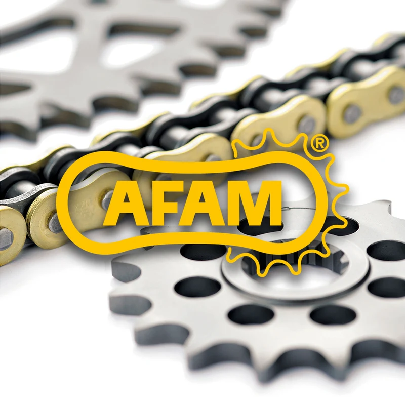 AFAM Kettingkit 520XRR3 13/48 Versterkt - Ultra-light Achtertandwiel