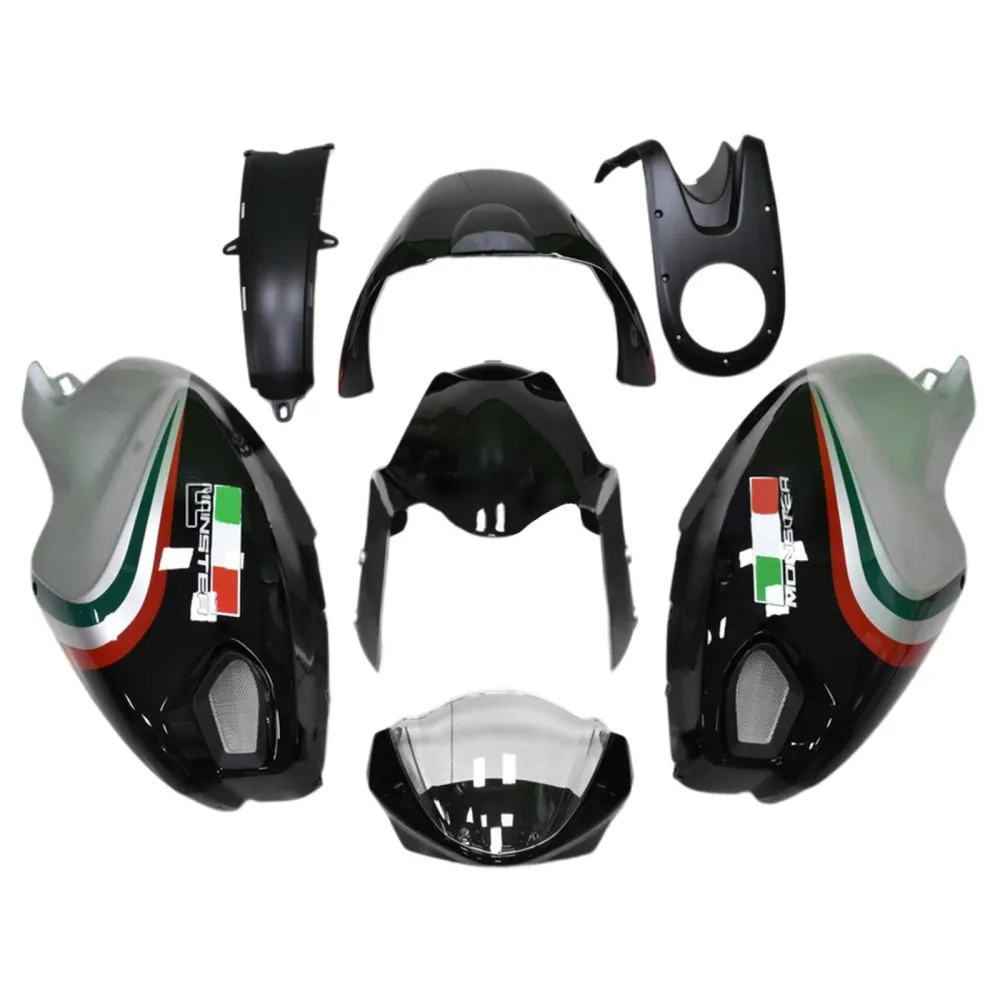 Alle jaren Ducati Monster 696 796 1100 S EVO kuipkit carrosserie