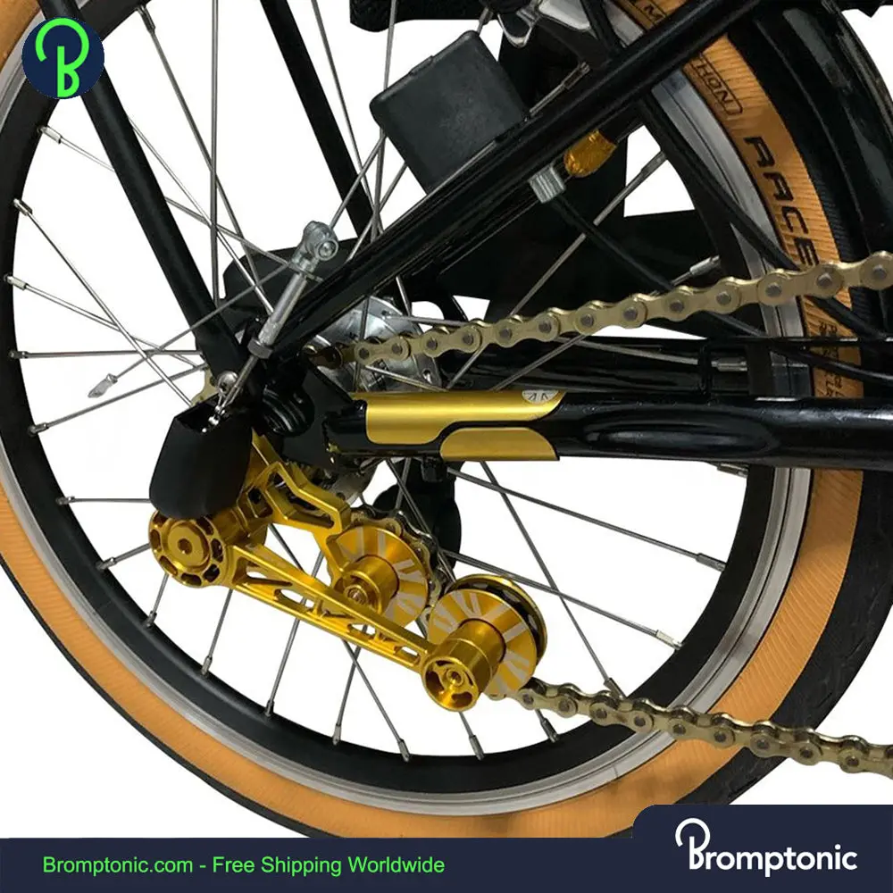 Aluminiumlegering fiets ketting E haak beschermer voor Brompton
