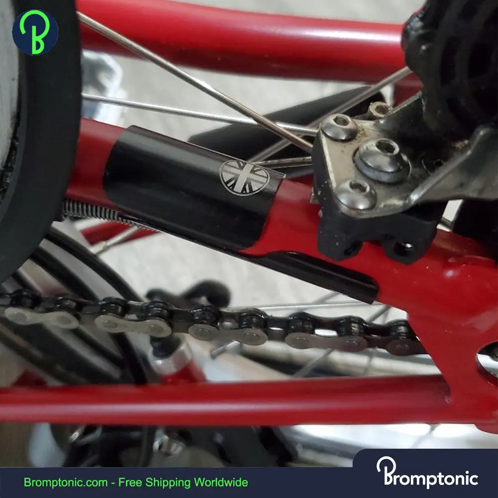 Aluminiumlegering fiets ketting E haak beschermer voor Brompton
