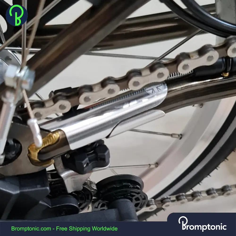 Aluminiumlegering fiets ketting E haak beschermer voor Brompton