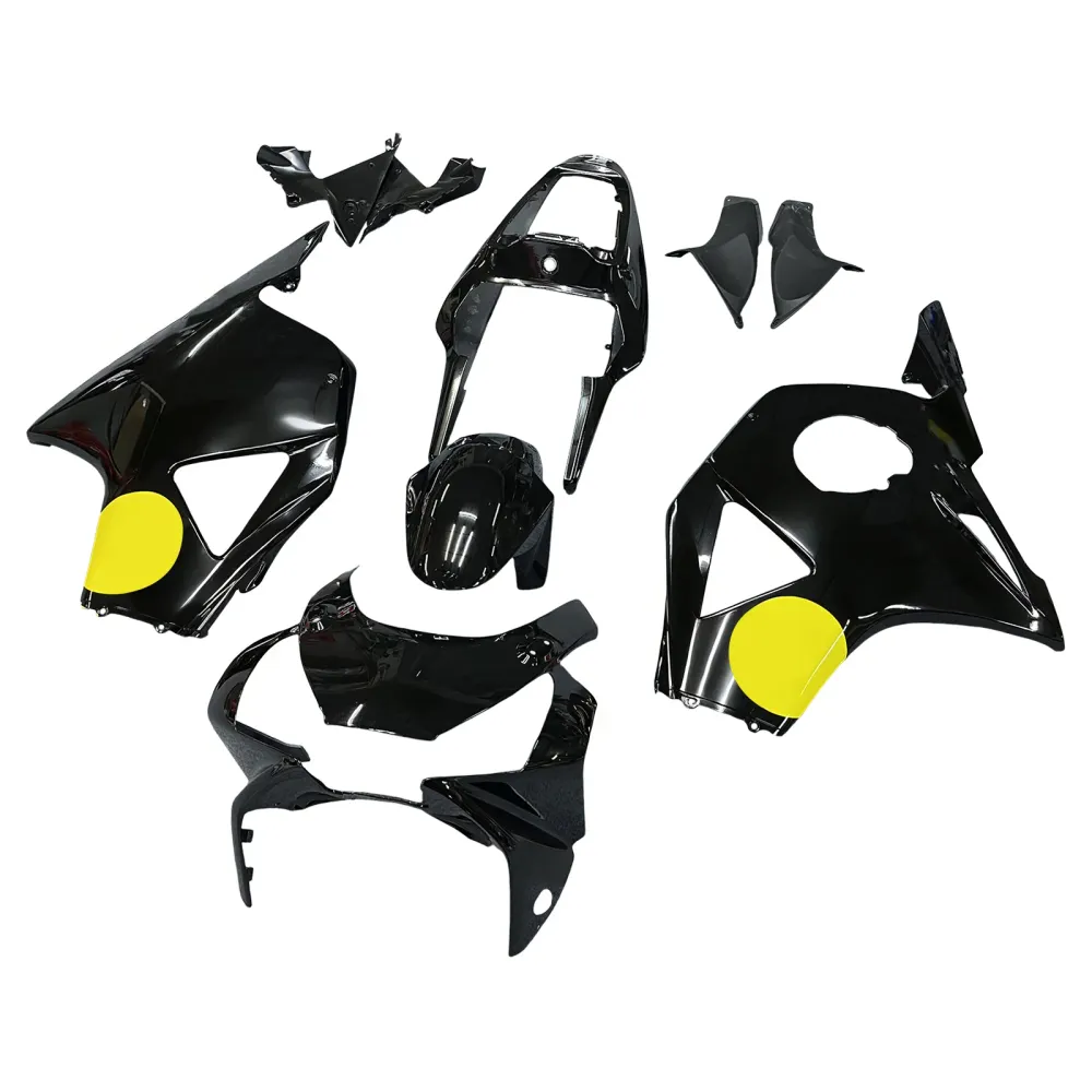 Amotopart 2002-2003 Honda CBR954 Black Yellow Fairing Kit