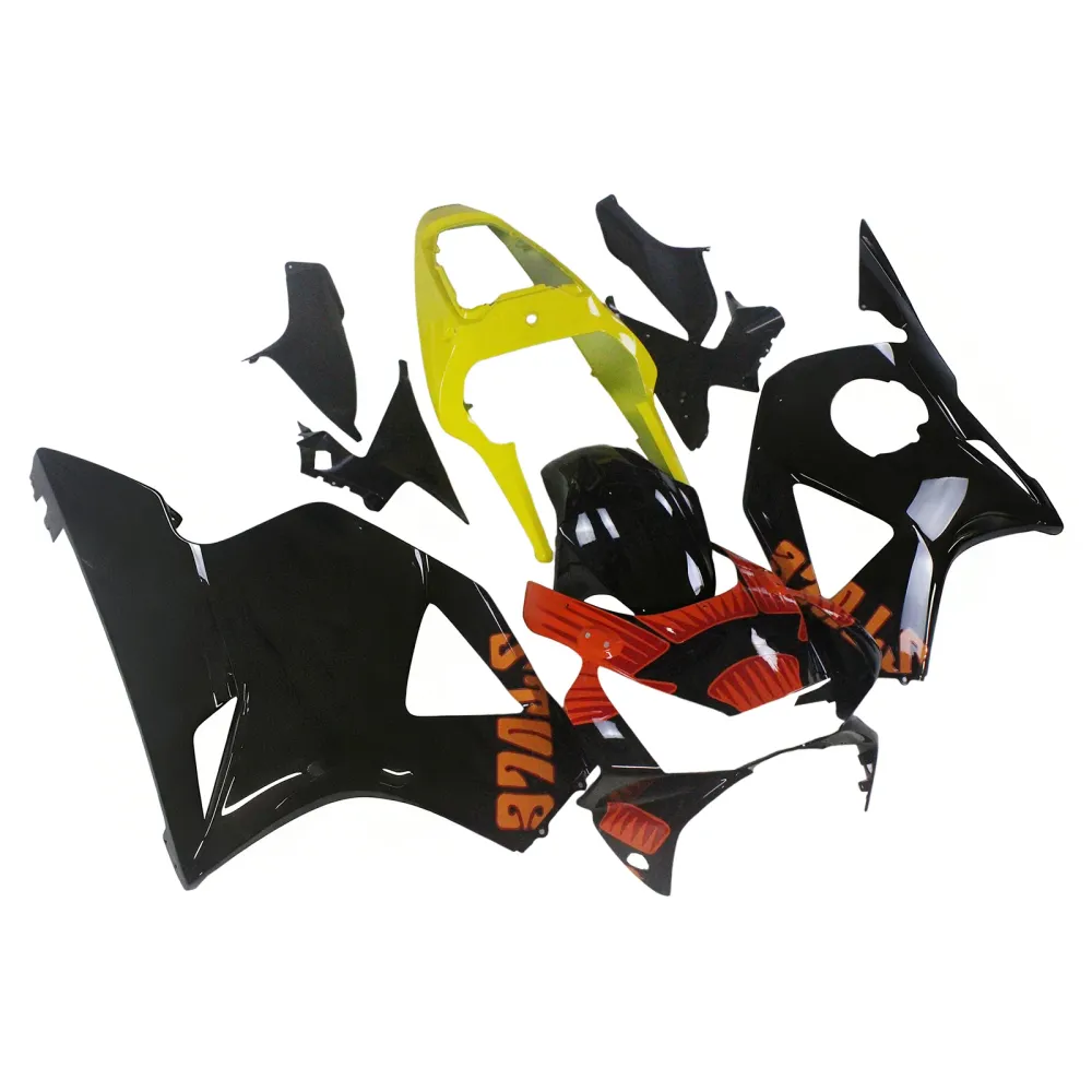 Amotopart 2002-2003 Honda CBR954 Zwart geel kuipkit