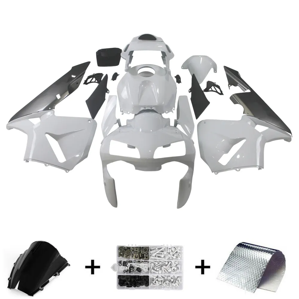 AMOTOPART 2003-2004 HONDA CBR600RR WIT & GRIJS KUIST KIT