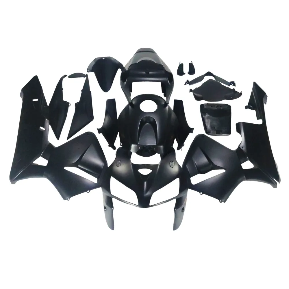Amotopart 2005-2006 Honda CBR600RR Matte Black Fairing Kit