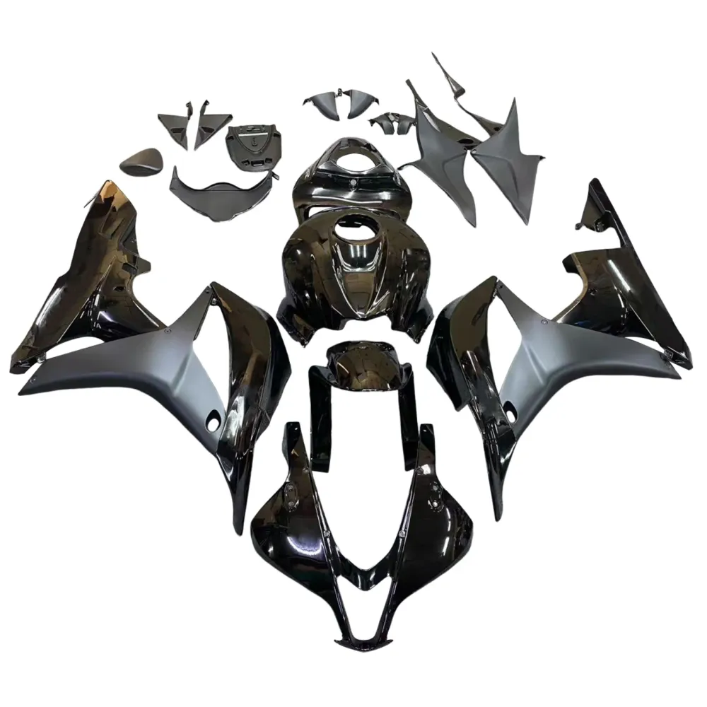 Amotopart 2007-2008 Honda CBR600RR Black Fairing Kit