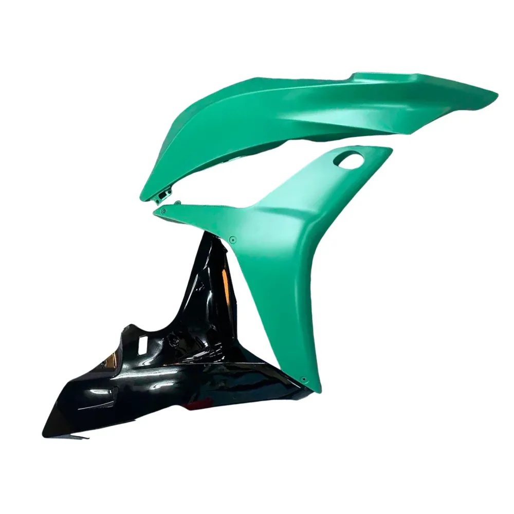Amotopart 2007-2008 Honda CBR600RR Black Green Fairing Kit