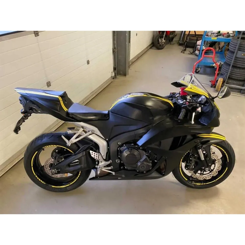 Amotopart 2007-2008 Honda CBR600RR zwartgele kuipset
