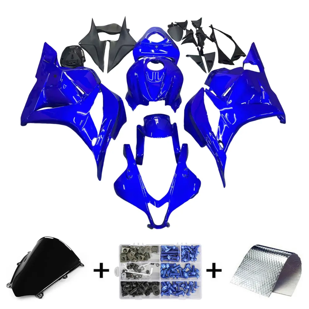 Amotopart 2009-2012 Honda CBR600RR Blue Fairing Kit