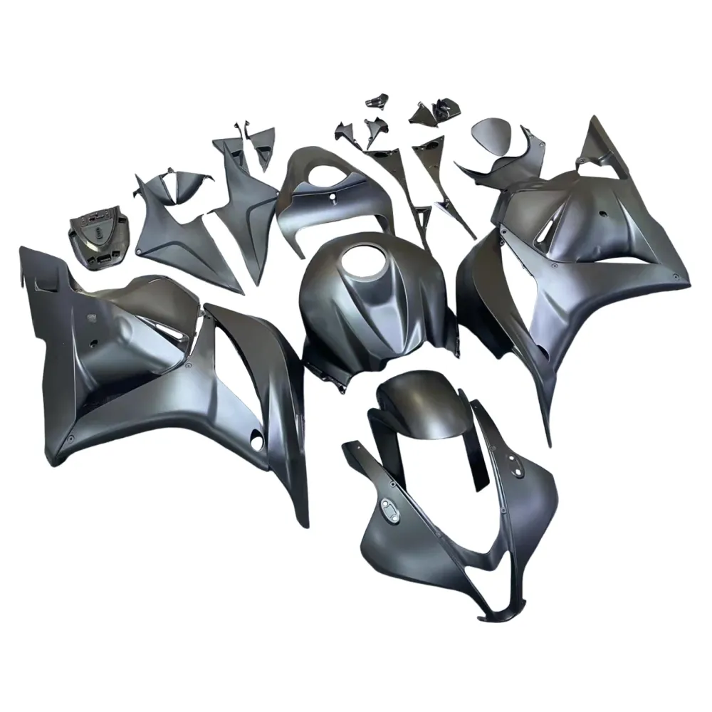 Amotopart 2009-2012 Honda CBR600RR Matte Black Fairing Kit