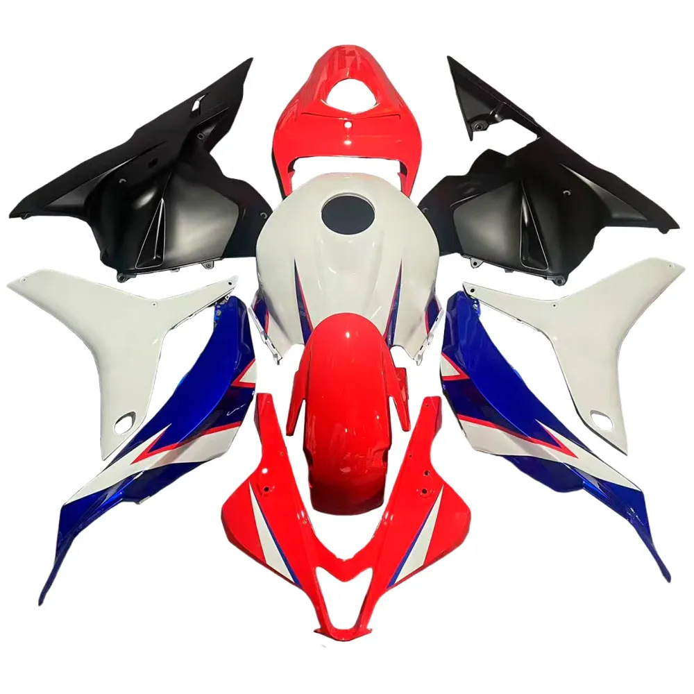 AMOTOPART 2009-2012 HONDA CBR600RR WIT RED BLAUWE KUIST KIT