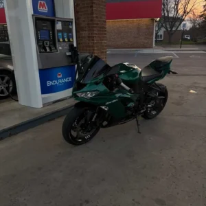 Amotopart 2019-2023 Kawasaki ZX6R metallic groene kuipset