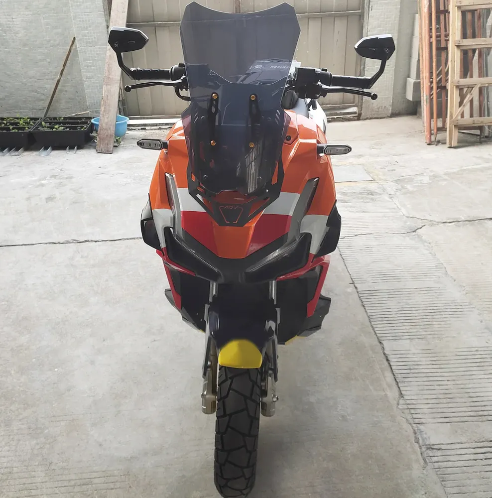 Amotopart 2022-2024 Honda Adv160 Black White Orange Fairing Kit