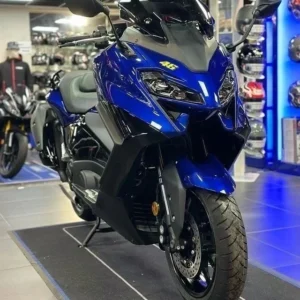 Amotopart 2022-2024 YAMAHA TMAX560 BLAUWE ZWARTE KUIST KIT
