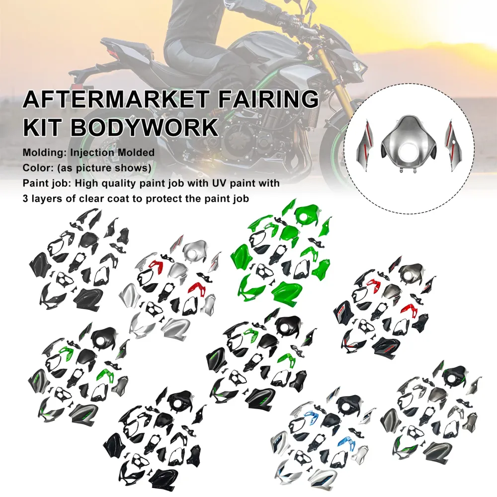 Amotopart 2025-2026 Kawasaki Z900 kuipsetcollectie