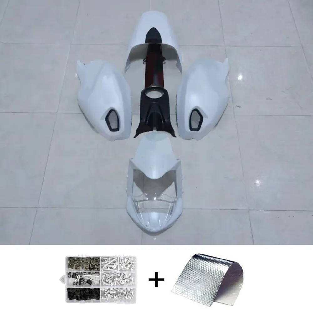 Amotopart alle jaren Ducati Monster 696 796 1100 S Evo White Black Fairing Kit