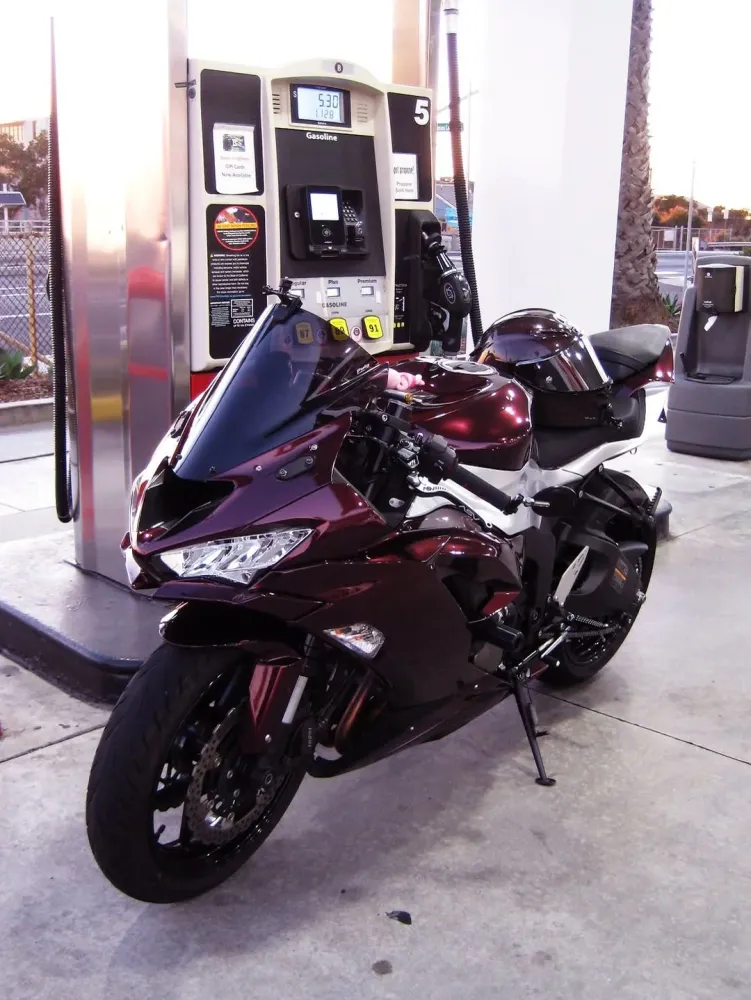 Amotopart Kawasaki 2019-2023 ZX6R Gloss Black Fairing Kit