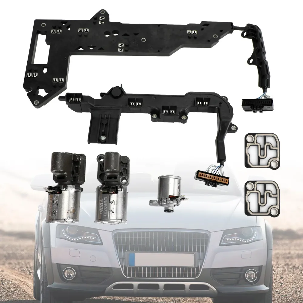 Audi A6 (4G2, C7, 4GC) Sedan 0B5 DSG Mechatronics Reparatiebord Transmissie Kabelboom Met Solenoïden 0B5398009D