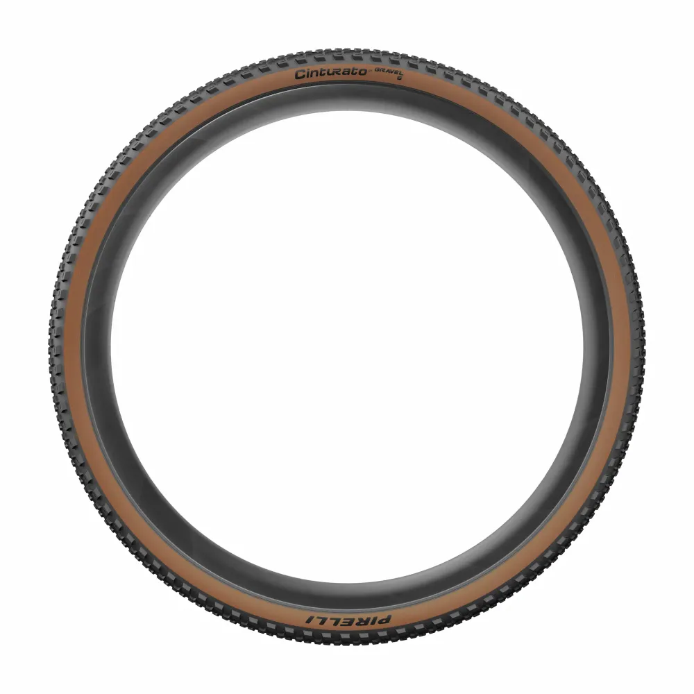 Band PIRELLI CINTURATO GRAVEL S 700x40c Tubeless Ready Klassiek beige