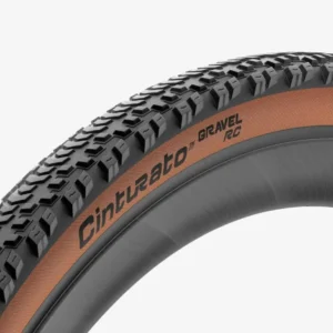 Band PIRELLI CINTURATO GRAVEL RC 700x45c Tubeless Ready Klassiek beige
