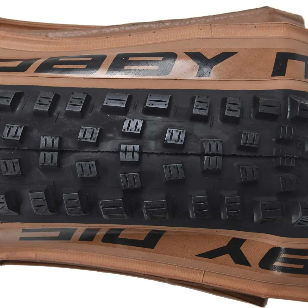 Band SCHWALBE NOBBY NIC 29x2.40 ADDIX PERFORMANCE Tubetype Soft Zwart/Bruin