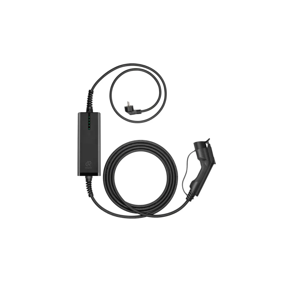 Mobiele Lader Citroen C-Zero - Besen One Zwart Type 1 naar Schuko - Memory functie